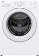 LG 4.5 Cu. Ft. White Front Load Washer with AI Wash-0