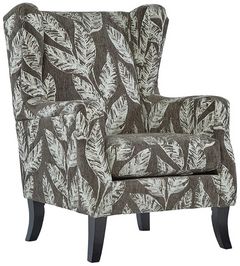 Hughes Furniture® 11400WBC Papua Dusk Wing Back Chair
