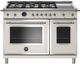 Bertazzoni Heritage Series 48" Avorio Pro Style Dual Fuel Range-0