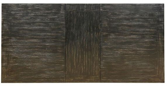 Furniture of America® Sania 7-Piece Antique Black/Beige Rectangular Dining Set-2