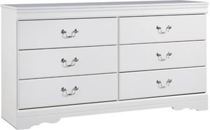 Signature Design by Ashley® Anarasia White Dresser and Mirror