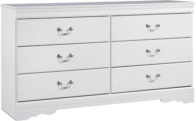 Signature Design by Ashley® Anarasia White Dresser and Mirror-1