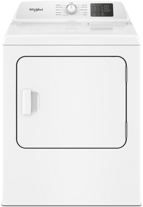 Whirlpool® White Top Load Washer & Electric Dryer Laundry Pair-2