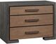 Universal Explore Home™ Modern Black/Brown Bachelors Chest-0