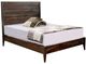 Porter International Designs Fall River Black Walnut King Panel Bed-0