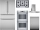 Thermador® 5 Piece Stainless Steel Gas Kitchen Package-0