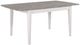 Winners Only® Brantley Gray Top  Dining Table with White Base-0