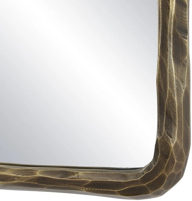 Renwil® Ivory Dark Antique Brushed Brass Accent Mirror-4