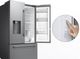 Samsung Bespoke AI 36'' 23.5 Cu. Ft. Fingerprint Resistant Stainless Steel Counter Depth French Door Refrigerator-2