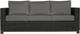 Enclover Trillium Black/Slate Sofa-0