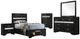 Coaster® Miranda 5-Piece Black Twin Storage Bedroom Set-0