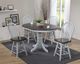 TEI St. Helen Gray/Walnut 24" Swivel Barstool-1