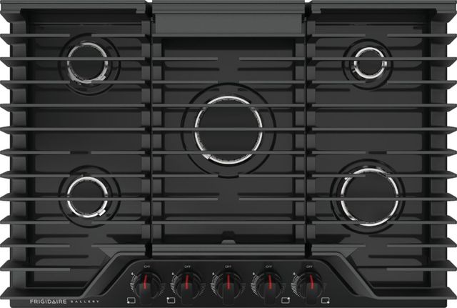 Frigidaire Gallery® 30" Black Gas Cooktop-1