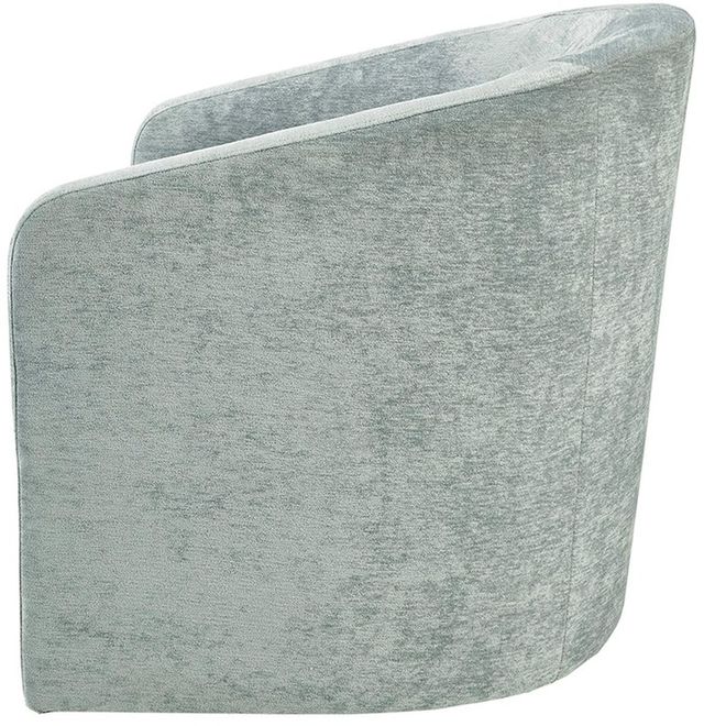 Olliix by Martha Stewart Light Blue Amber Swivel Chair-3