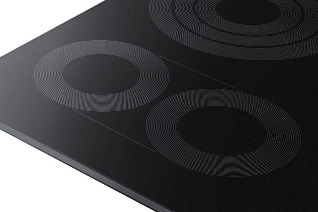 Samsung 36" Fingerprint Resistant Matte Black Stainless Steel Electric Cooktop-3