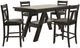 Liberty Furniture Lawson 5-Piece Dark/Light Espresso Gathering Table Set-0