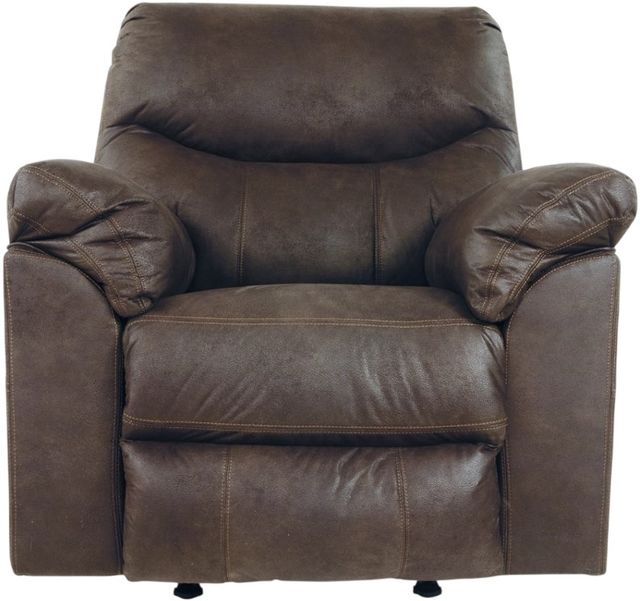 Signature Design by Ashley® Boxberg Teak Manual Rocker Recliner-1
