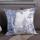 Stylecraft Dann Foley Lifestyle Blue/White Pillow-3