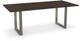 Amisco Customizable Burton 83.5" Birch Veneer Table-0