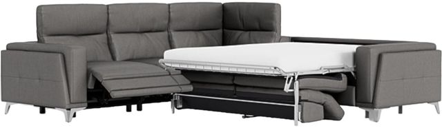Palliser® Furniture Customizable Paolo 4-Piece Power Reclining Sectional with Double Sofa Bed-0