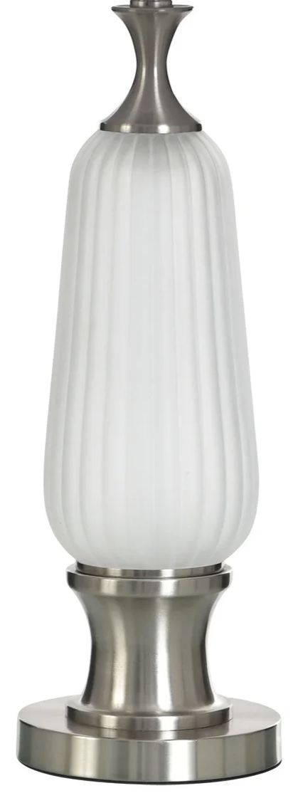 Stylecraft Lofland Silver Table Lamp-1