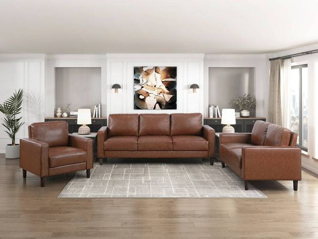 Homelegance® Malcolm Chocolate Accent Chair-1