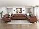 Homelegance® Malcolm Chocolate Accent Chair-1