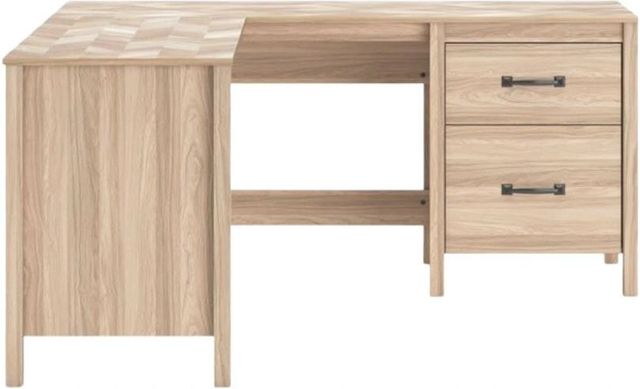 Signature Design by Ashley® Battelle Tan Office Desk with Return-1