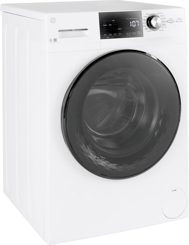 GE® 2.4 Cu. Ft. White Front Load Washer-1