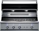 Delta Heat 3-Burner Stainless Steel/White Built-In Liquid Propane Grill-2