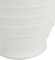 A & B Home Natural White Round Terracotta Vase-2