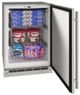 U-Line® 4.9 Cu. Ft. Stainless Solid Outdoor Convertible Freezer -1