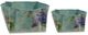 A & B Home 2-Piece Green Planter Set-0