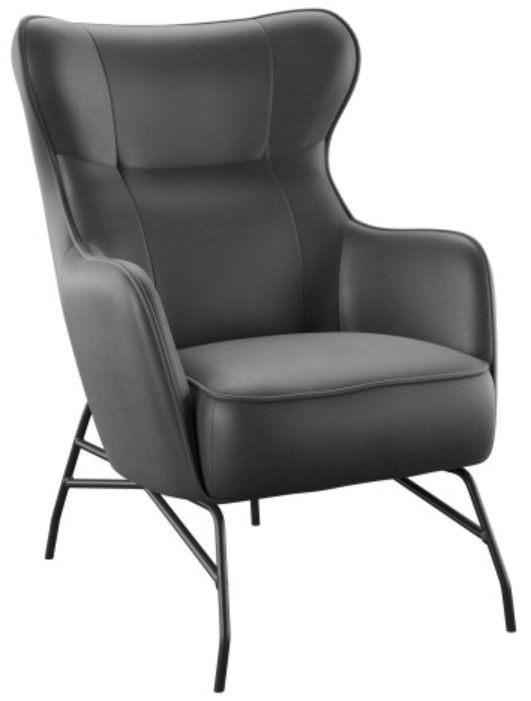Emerald Home Franky Black Accent Chair-0