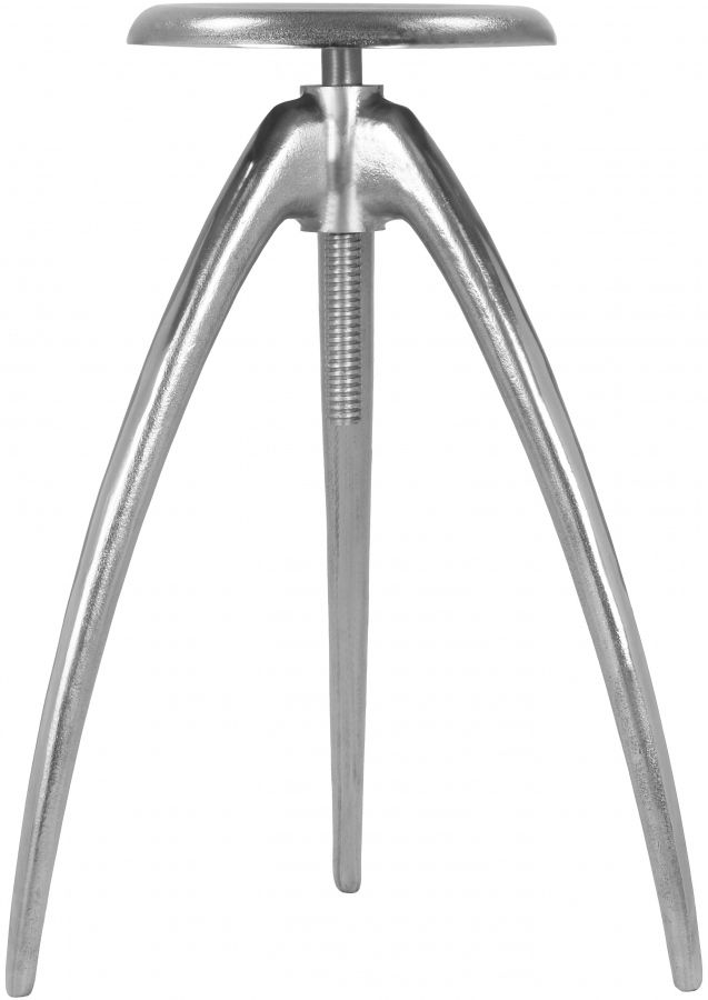 Meridian Furniture Clara Silver Counter Stool-0