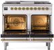 Ilve® Nostalgie II Series 40" Custom RAL Color Pro Style Dual Fuel Range-1
