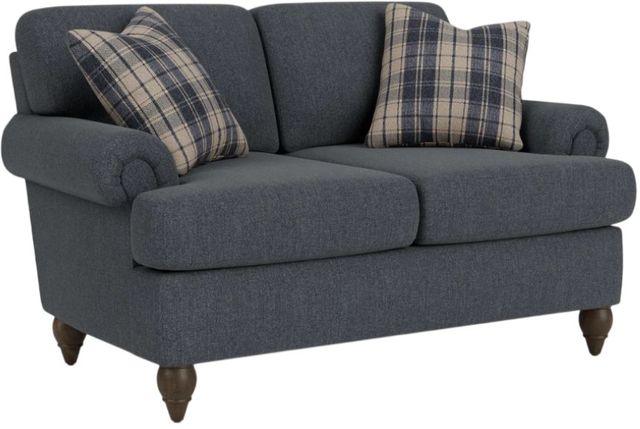 Flexsteel® Customizable Moxy Round Turned Leg Loveseat-4