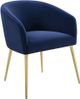 TOV Furniture Arya Performance Navy Dining Chair-0