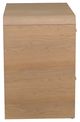 Fairfield® Libby Langdon Brentwood Champagne Brass 2-Drawer Nightstand-5