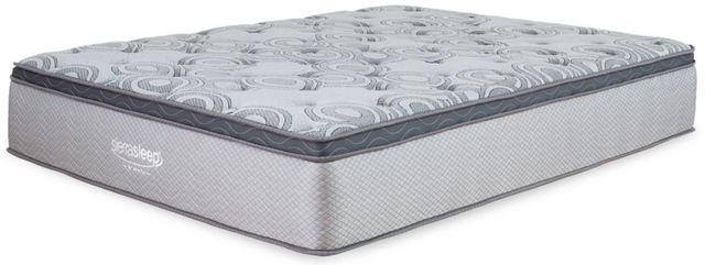 Sierra Sleep® By Ashley® Augusta 2-Piece 12" Euro Top and Better Adjustable Base King Mattress Set-1