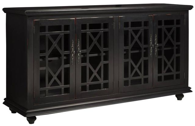 Martin Svensson Elegant Antique Black Entertainment Console-0