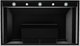 Vent-A-Hood® Designer Series 42" Black Wall Mounted Range Hood-1