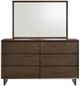 Coaster® Glenwood Warm Brown Dresser and Mirror-1