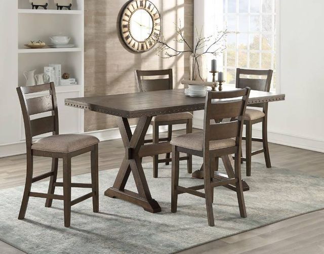 Urban Styles Furniture Whitney Tabbaco Counter Height Table-2