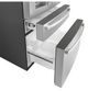 GE Profile™ 36" 27.6 Cu. Ft. Fingerprint Resistant Stainless Steel Freestanding French Door Refrigerator-4