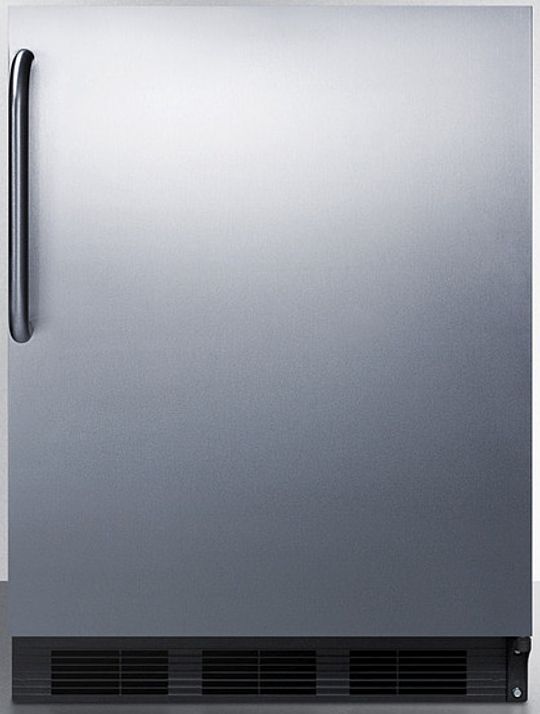 Accucold® by Summit® 24" 5.5 Cu. Ft. Stainless Steel Compact Refrigerator-0