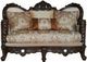 ACME Furniture Devayne Beige/Dark Walnut Loveseat-0
