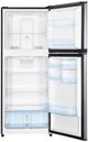 Avanti® 24" 10.0 Cu. Ft. Stainless Steel with Black Cabinet Counter Depth Top Freezer Refrigerator-2
