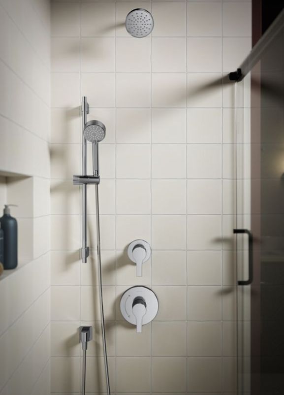 KOHLER® Elate® Polished Chrome 1.5 GPM 28" 3-Function Handshower Kit-2