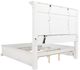 Coaster® McKinney Vintage White Queen Panel Bed with LED Lights-4